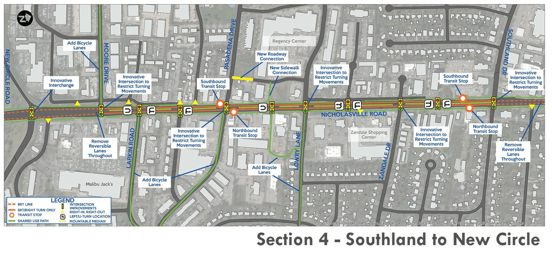 Section 4 - Southland to New Circle