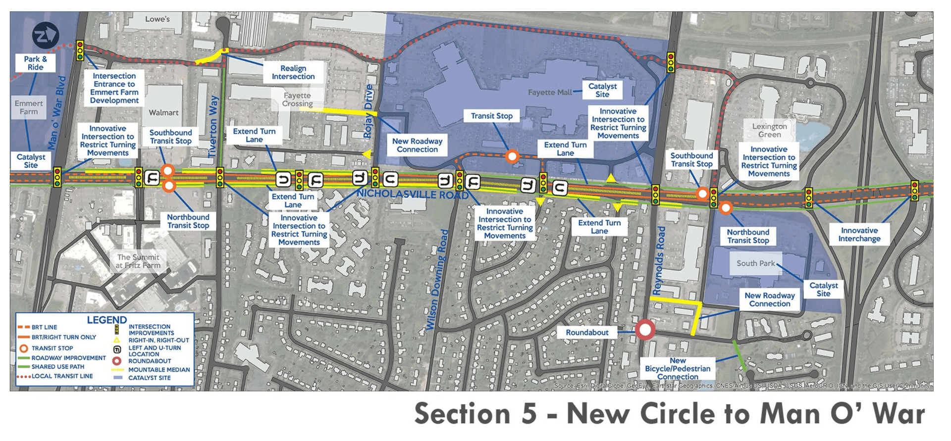 Section 5 - New Circle to Man O' War