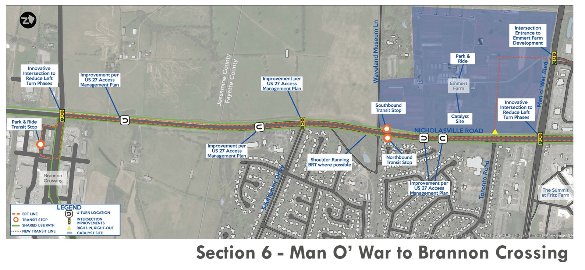 Section 6 - Man O' War to Brannon Crossing