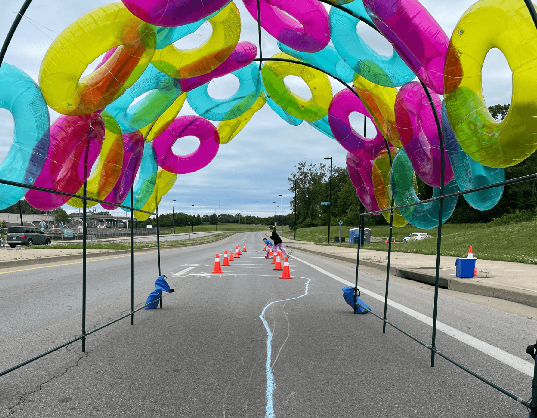 StreetFest trellis.